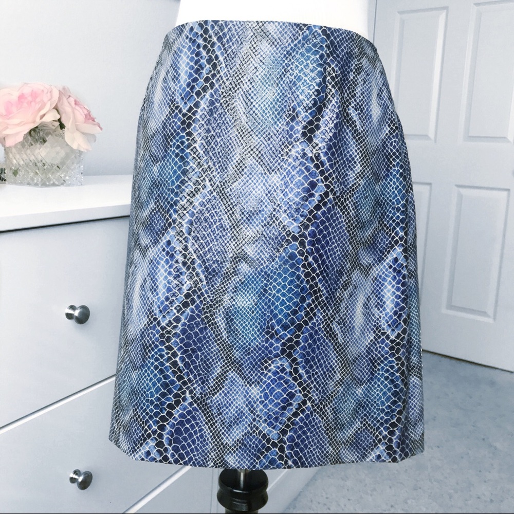 ☆Cache☆ Snakeskin Skirt